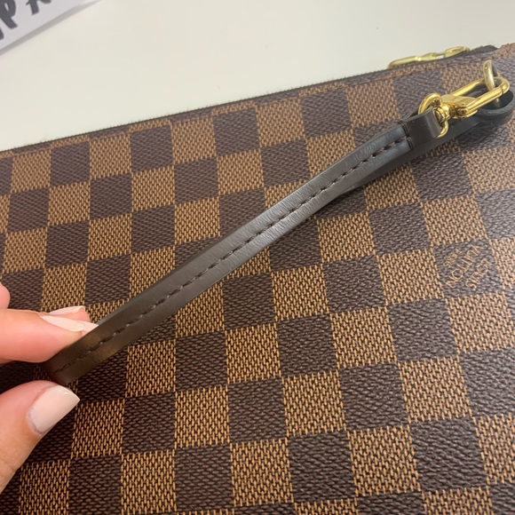 Authentic Neverfull Pouch - Picture 6 of 8